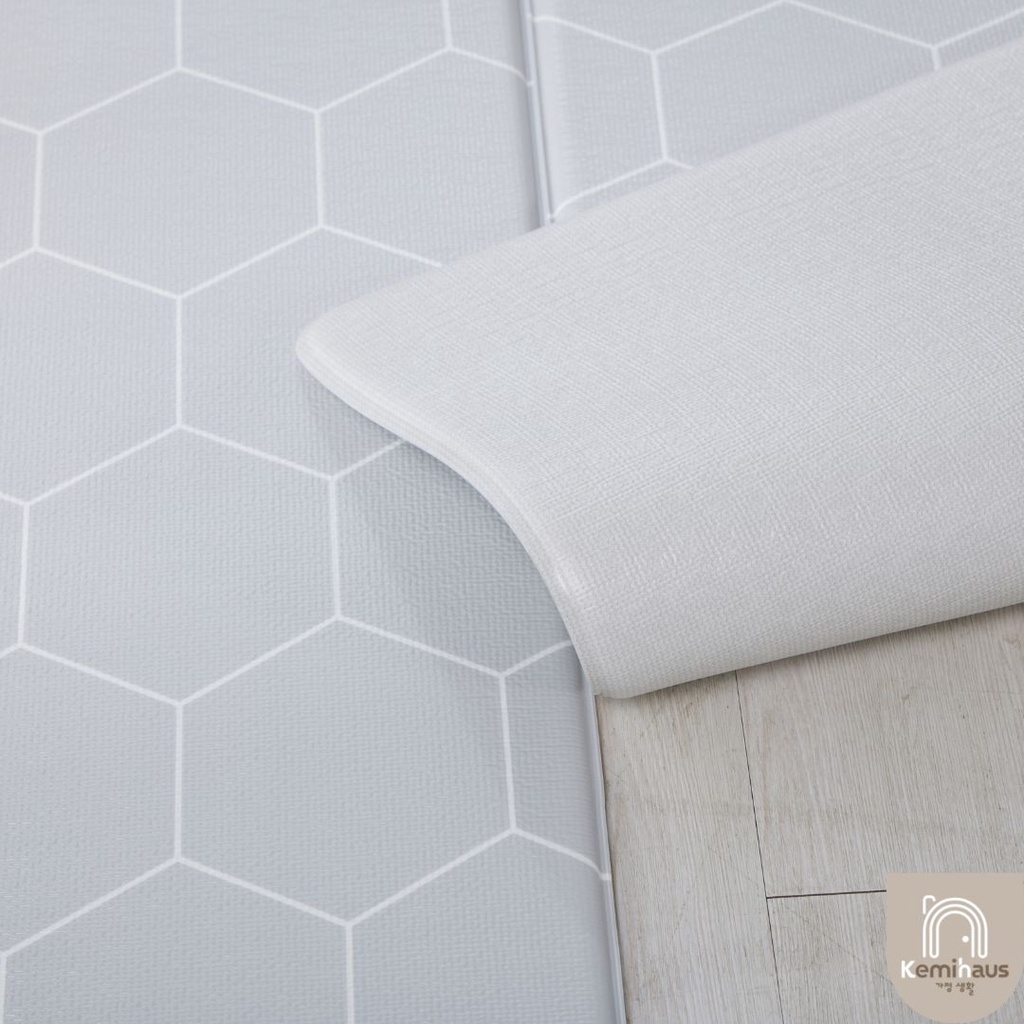 Jual PVC Playmate / Playmat / Matras / Karpet Korea by KEMIHAUS Grey