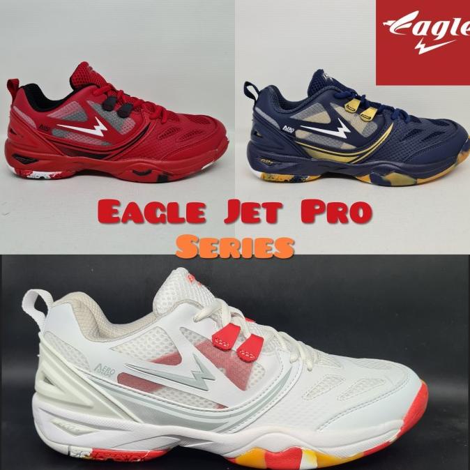 Sepatu Badminton EAGLE JET PRO Series (Original)