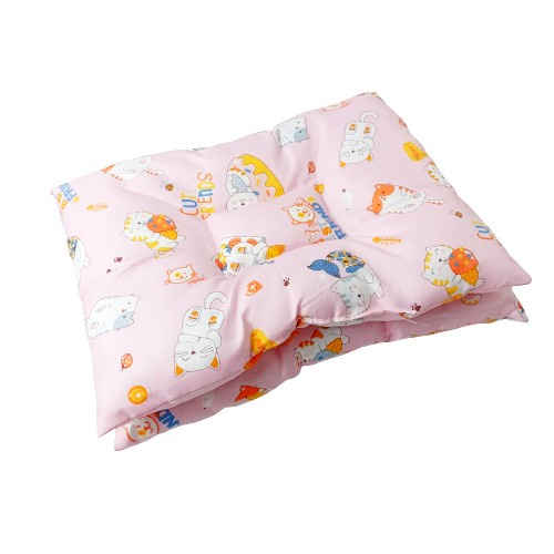 Bantal Kucing Bentuk KOTAK Kecil 35x25 cm / Kasur Kucing Murah