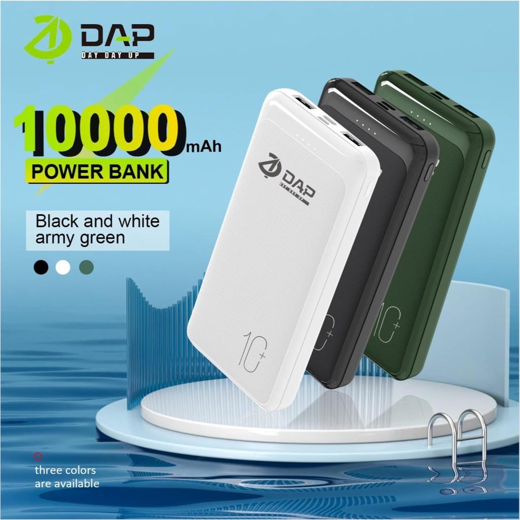 Power Bank DAP D-P111 10000mAH ORIGINAL PowerBank DAP D-P111 10000mAH 2USB ORIGINAL