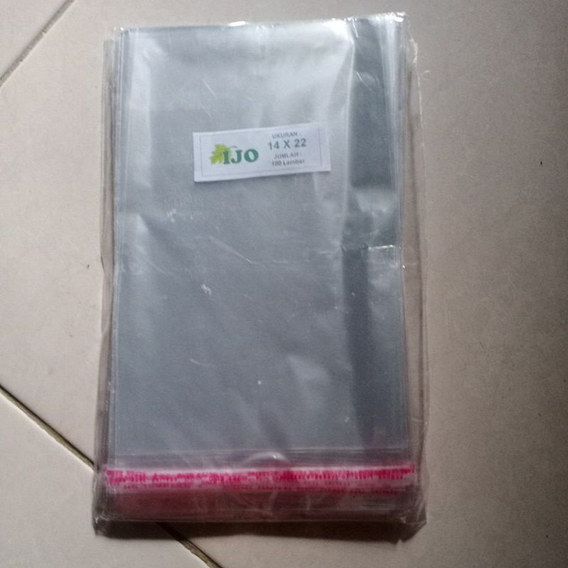 

Opp Plastik 14x22