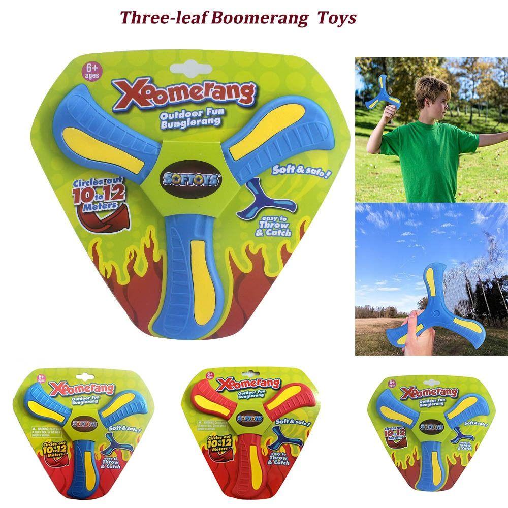 Mxbeauty Mainan Boomerang Terbang Profesional Stressbusting Hadiah Ulang Tahun Boomerang Interaktif Hadiah Anak Outdoor Boomerang Toy