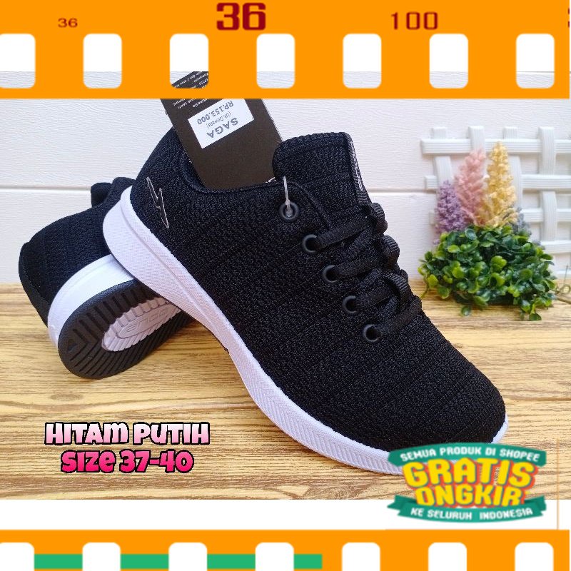 SEPATU OLAHRAGA WANITA ANDO REBECCA SAGA EMILIA NITTA SIZE 37-40/ SNEAKERS WANITA /SEPATU SPORT GOWE