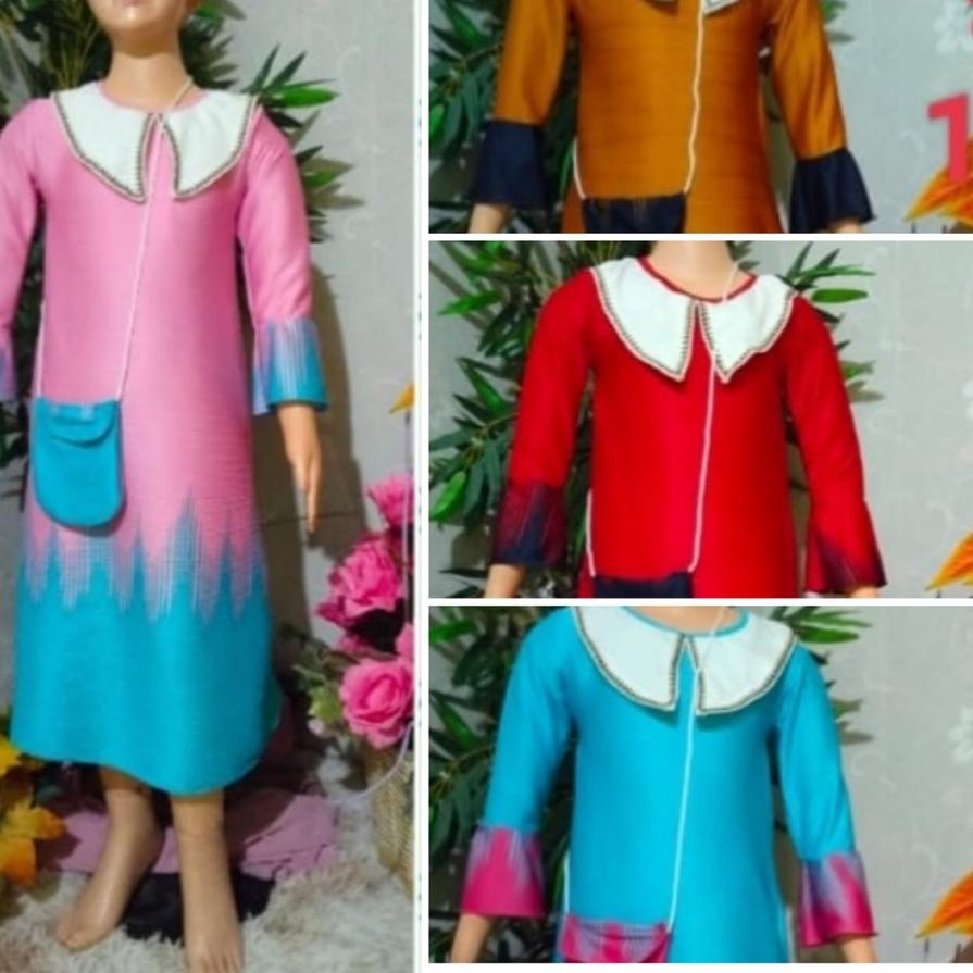 Hot DRESS ANAK PEREMPUAN USIA 3- 10 TAHUN DRESS ANAK VIRAL TURUN NAIK GAMIS KRINKLE URAGIRI ANAK PER