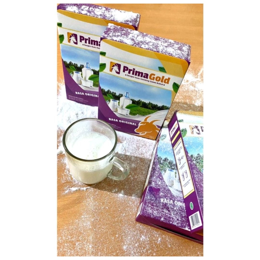

PRIMA GOLD - Susu Kambing Etawa Asli primagold Atasi Masalah Sendi dan Pernapasan 200 g