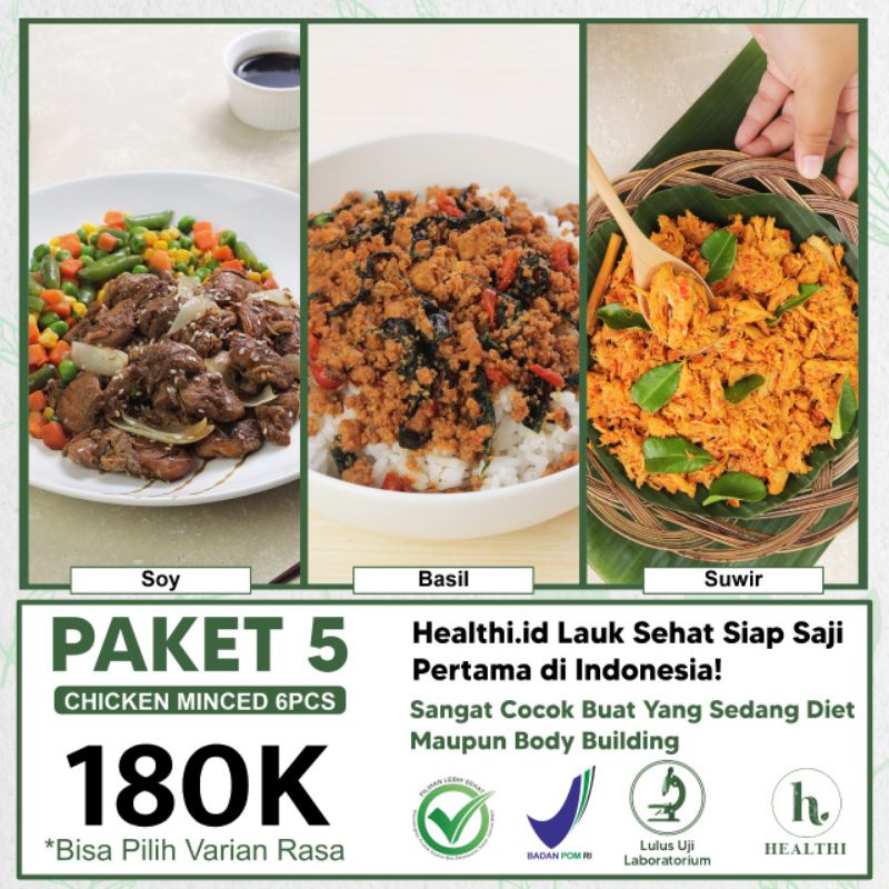 

PAKET 5 HEALTHI.ID (6 MINCED)
