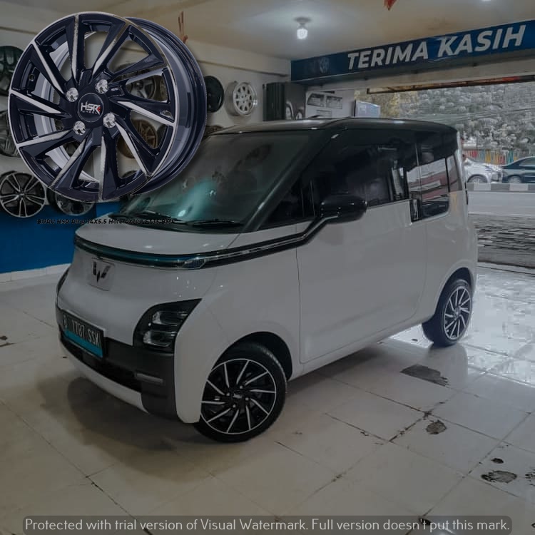PAKET VELG DAN BAN MOBIL RING 14 WULING AIR EV HSR BURU R14 PAKETAN PELEK RACING