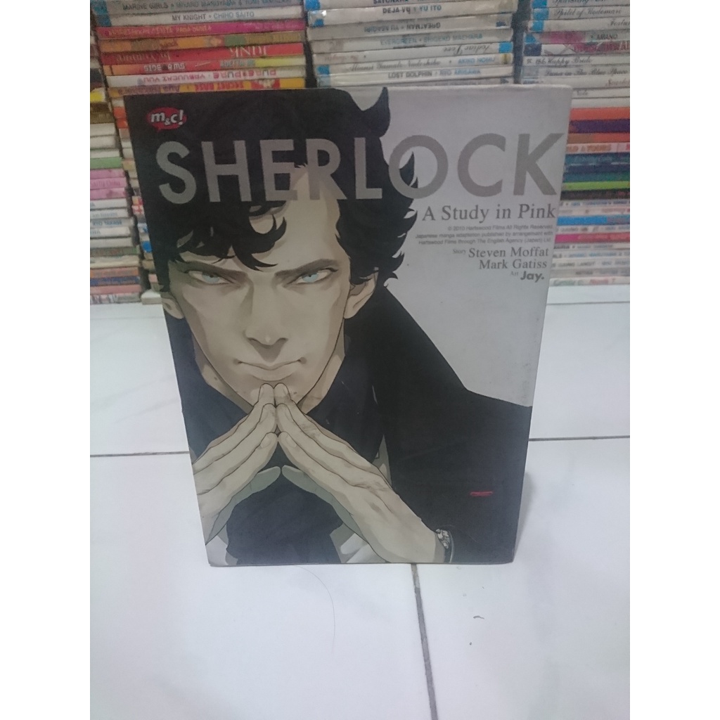 Komik Sherlock - a study in pink