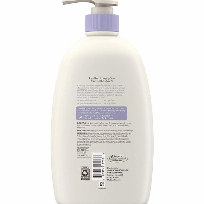 Aveeno Stress Relief Body Wash 975ml