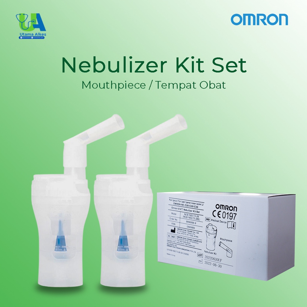 NEBULIZER KIT | TEMPAT OBAT NEBULIZER OMRON | NE C28 | NE C29 | NE C30 | 1 PCS | OMRON
