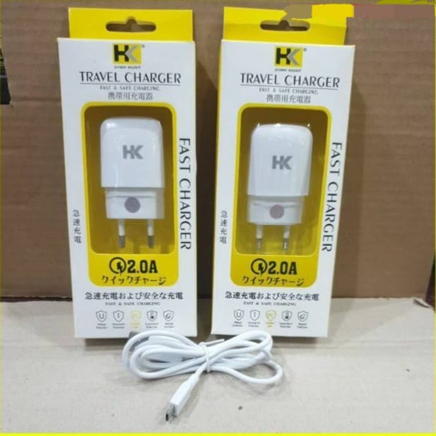 Adaptor Charger Cas HK PD28 USB &amp; Type C PD Batok Fast Charging Quick Charger 20W