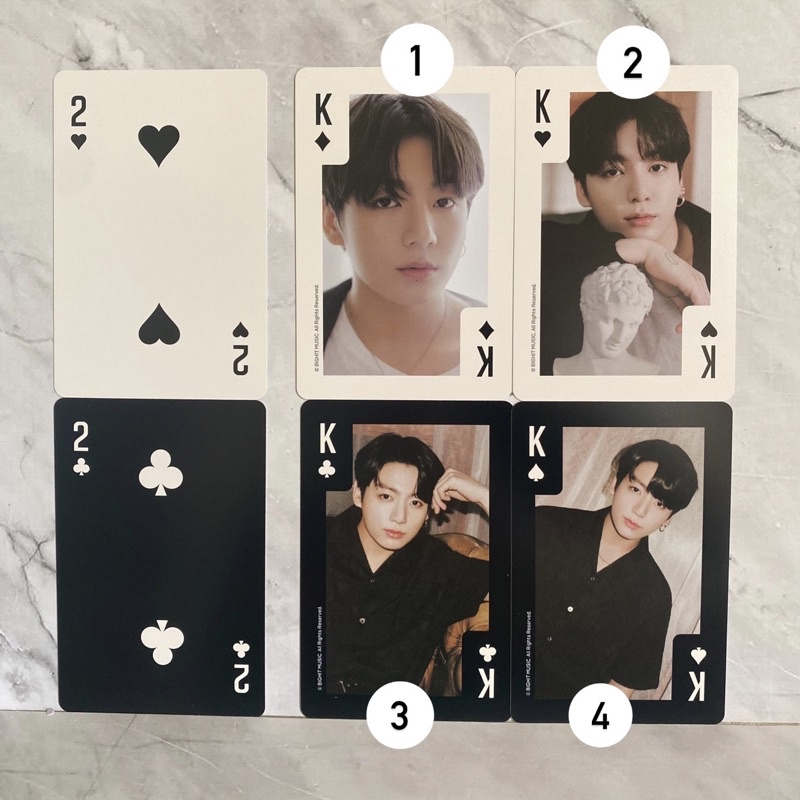 READY BTS Jungkook JK photocard pc playing card ARMY KIT 9th Suite Life ARMY Membership Kit 9th Suit