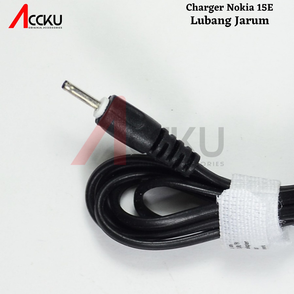 ChargerNokia Ori New 15E Charger Nokia N8 Lubang Kecil