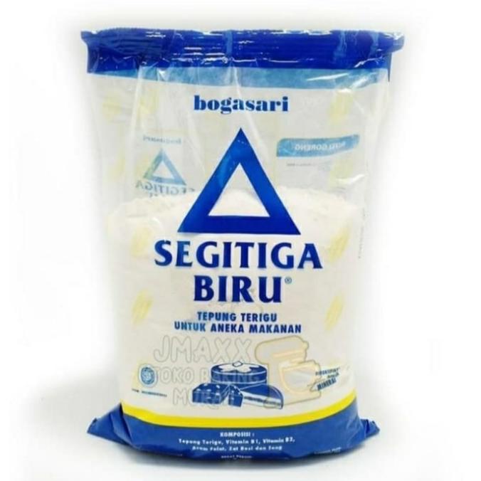 

[COD] Tepung Terigu Segitiga Biru 1 kg 1 dus, pengiriman selain gojek/grab [COD]