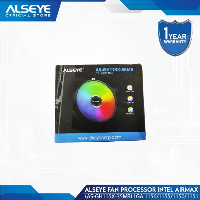 AIRMAX FAN PROCESSOR INTEL RGB AIRMAX ALSEYE AS-GH115