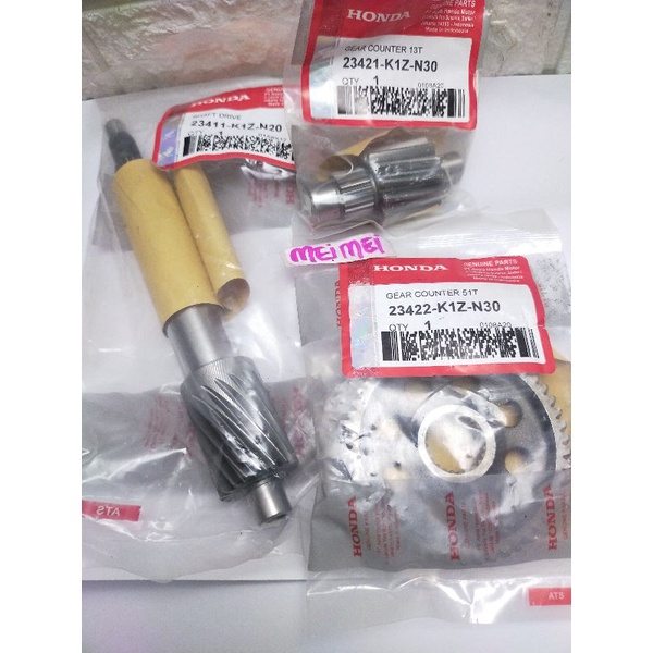 gigi rasio PCX new 160,Vario 160(3pc)