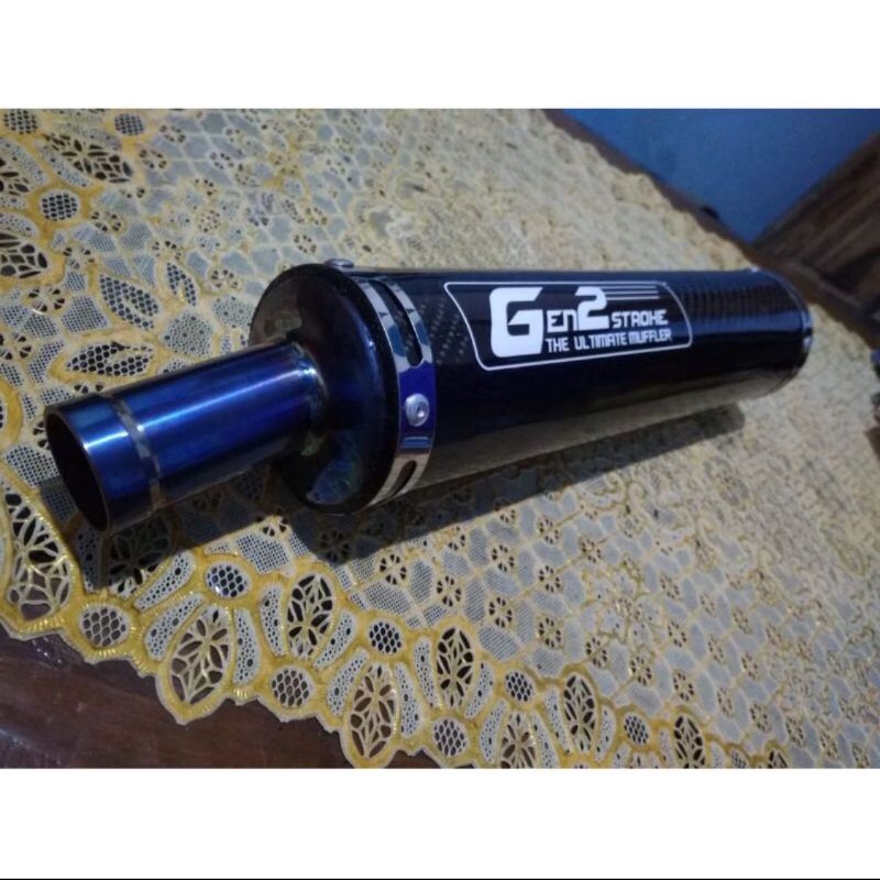 Silencer Knalpot carbon kevlar ninja 150 Ninja R ninjaRr