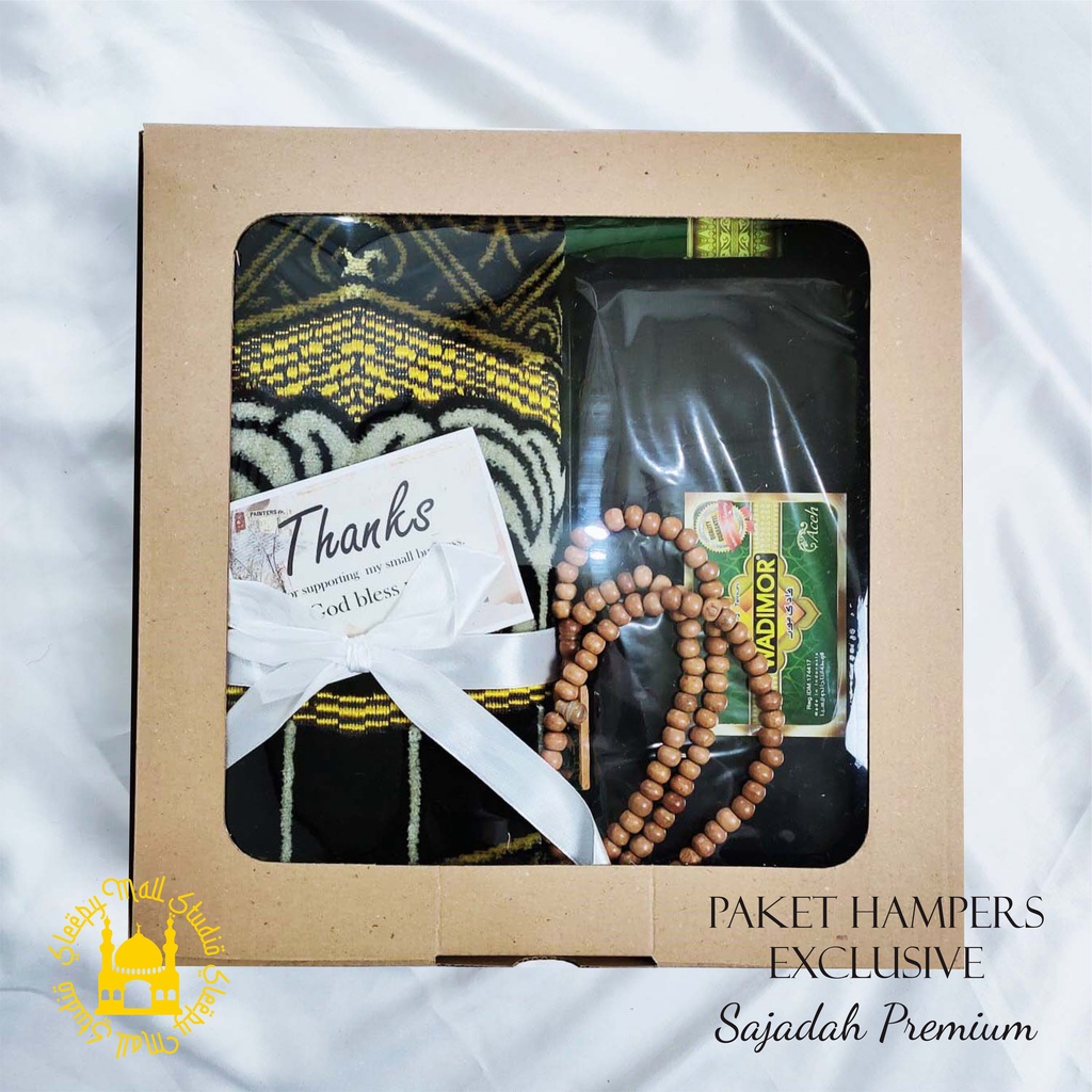 Hampers Sajadah Premium , Paket Kado Sajadah, Paket Hampers
