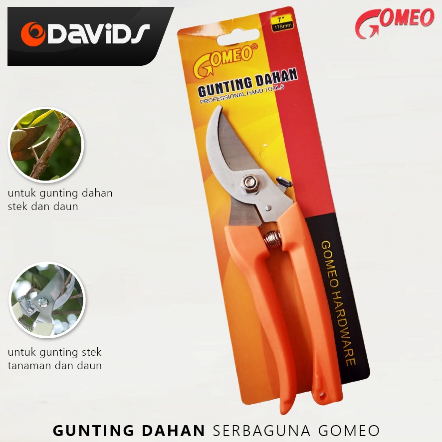 Gunting Dahan Ranting Pruning Bonsai Stek Bunga Tanaman Taman Gomeo