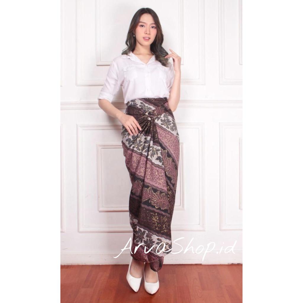 Rok Lilit Batik + Ring Gesper / Bawahan Kebaya / Bawahan Batik Original