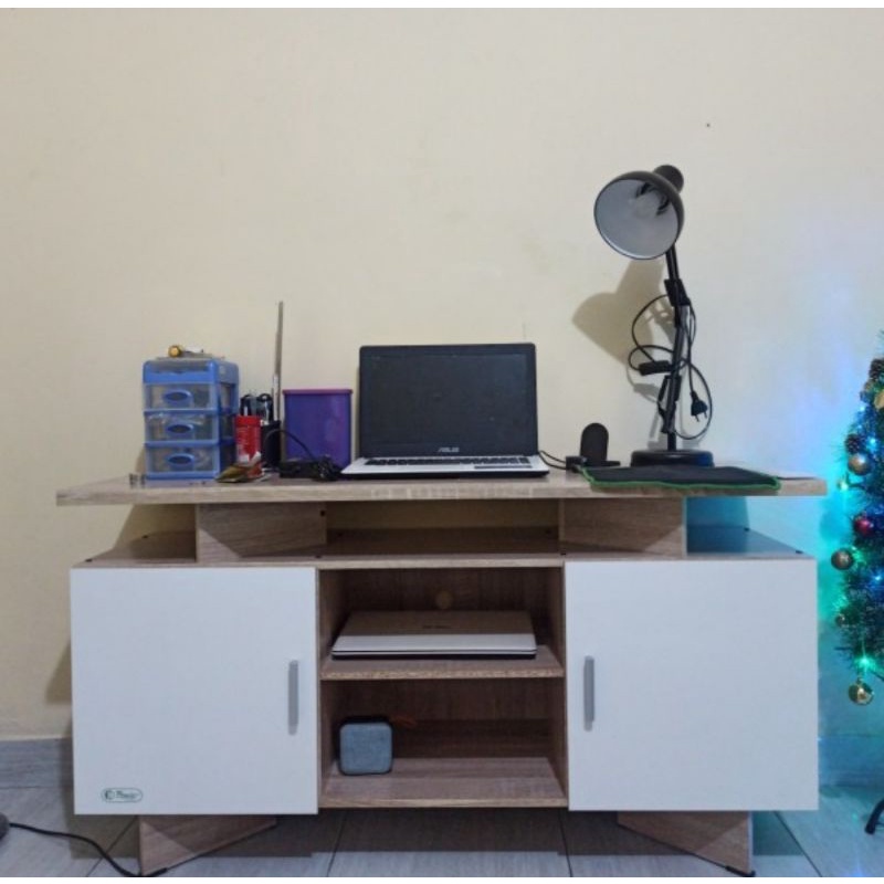 rak tv buffet tv stand tv meja tv rak serbaguna BF 055 minimalis
