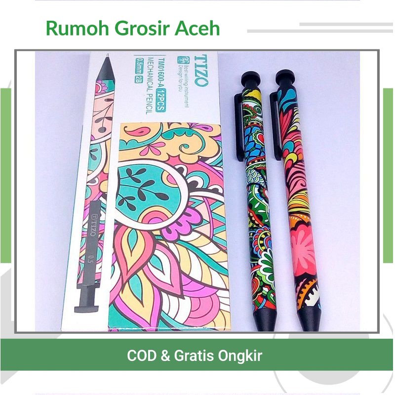

[ACEH] PENSIL MEKANIK TIZO kecil 0.5mm