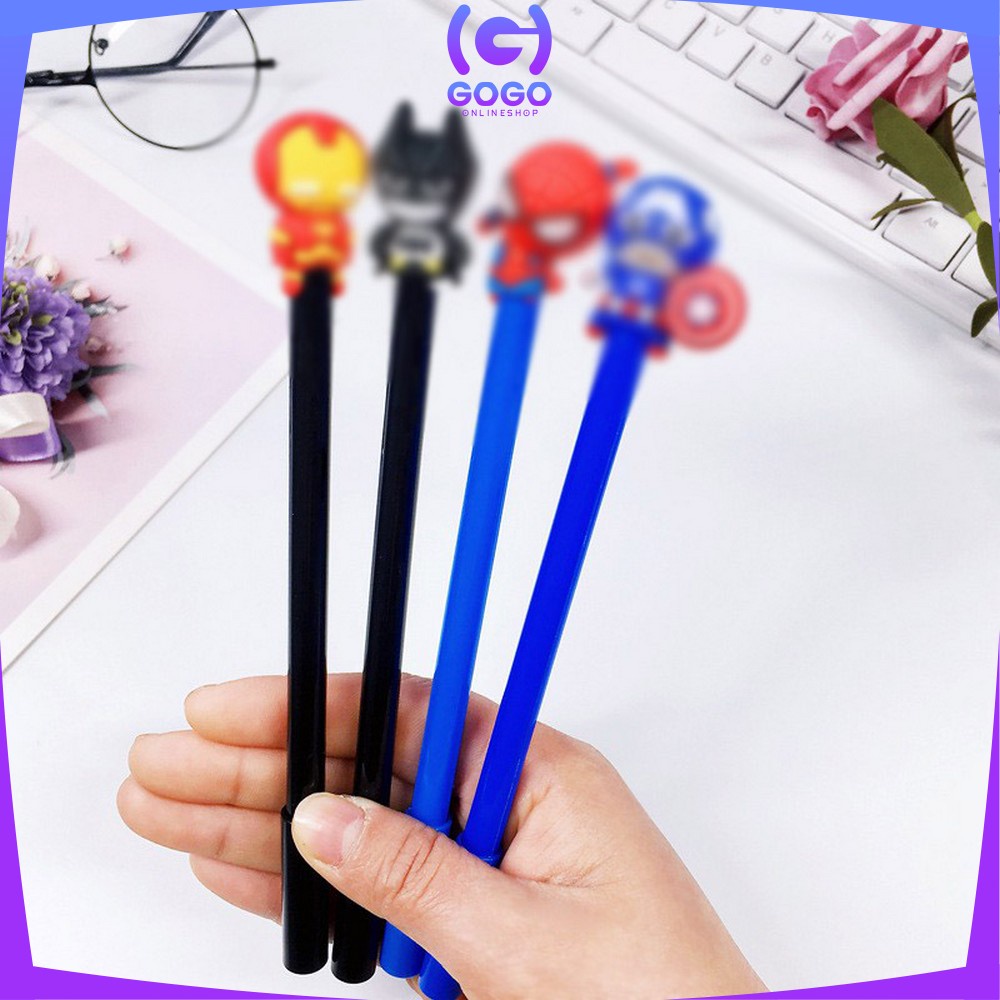 GOGO-A12 Pena Hero / Pulpen Gel Karakter hero / Pen hero Alat Tulis Stationary Murah