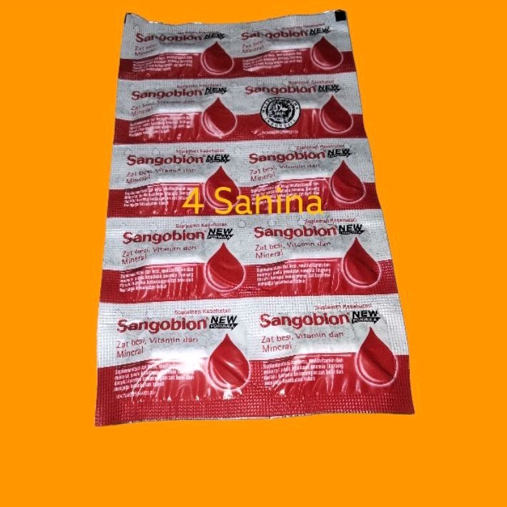 Sangobion tablet 1 strip.