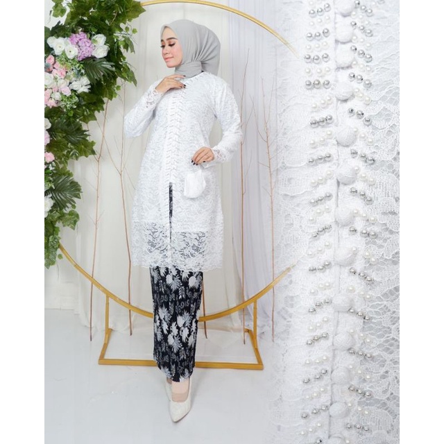 TUNIK KANCING PAYET SERIBU // BAHAN BRUKAT FULL PLUS PAYET // BAJU PESTA // BAJU WISUDA // KEBAYA MODERN //By Ferry Mena