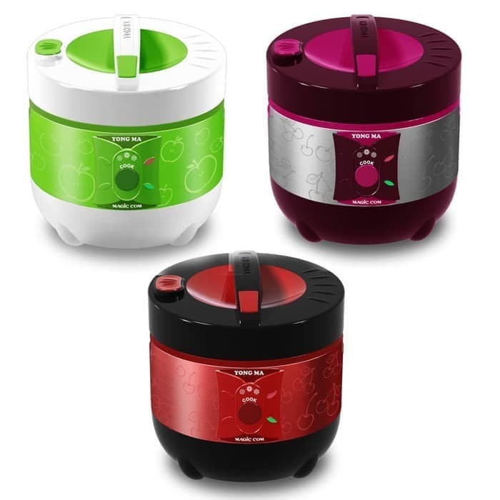 YONG MA Magic Com SMC5031 - Magenta Silver Kapasitas 1.3 Liter