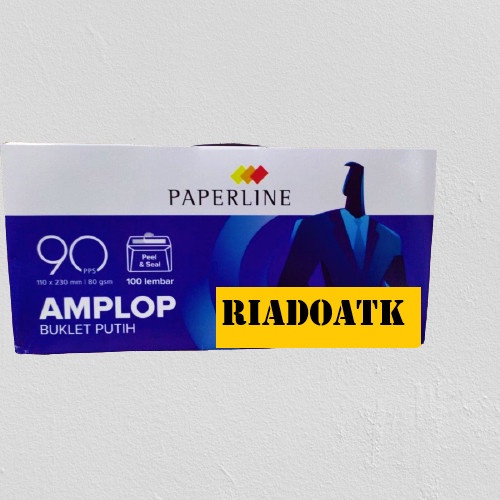 

Bergaransi Amplop Putih Polos Paperline 90 Pps/Amplop Putih Polos Panjang Murah