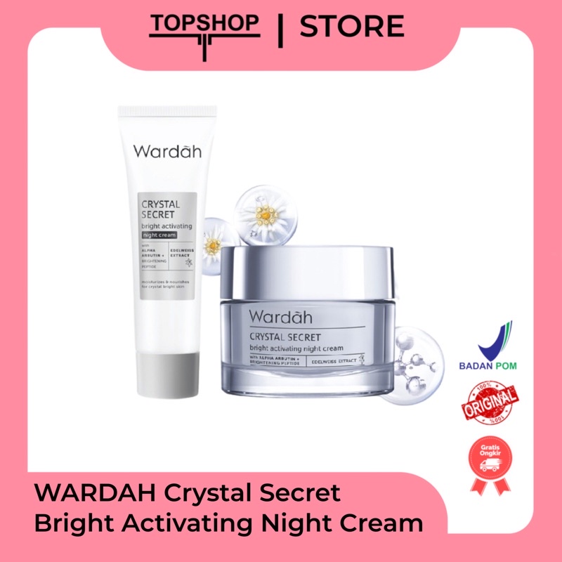 Wardah Crystal Secret Bright Activating Night Cream