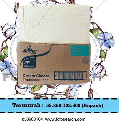 

Terbaik TERMURAH CREAM CHEESE ANCHOR REPACK VACUUM 500/1000 Gr ( 1KG ) - KRIM KEJU ANCHOR - 100% HALAL !