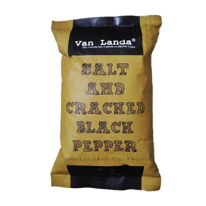 

KKV Van Landa Kettle Potato Chips Salt and Blackpepper 80g