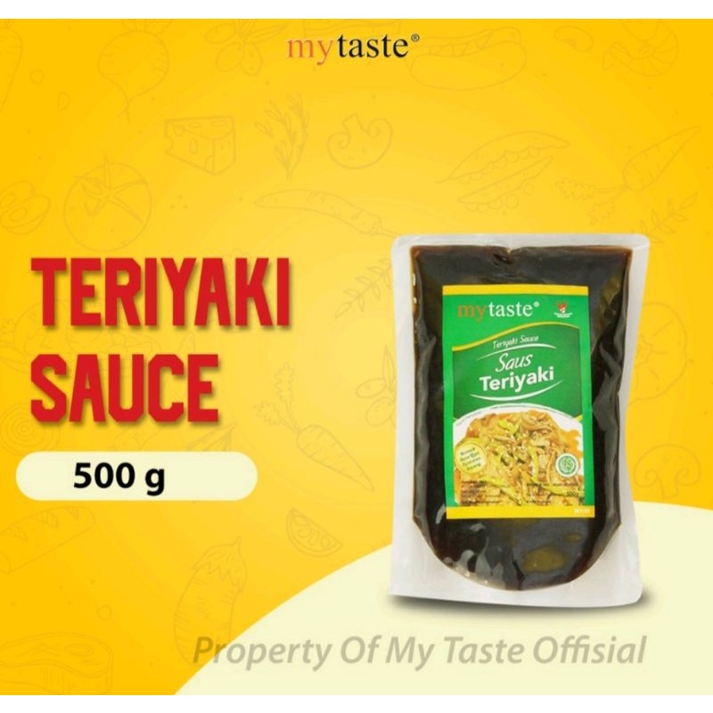 

my taste teriyaki sauce 500gr