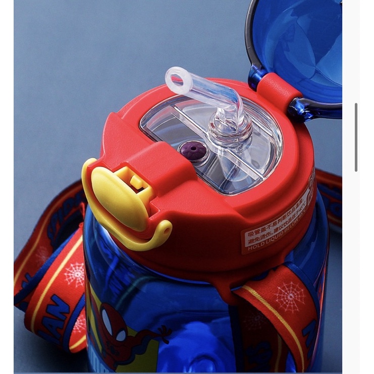 Botol Minum Anak Spiderman / Botol Anak Super Hero / Botol Minum Sedot Bahan Tritan