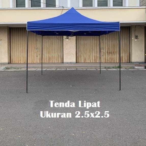 Tenda Lipat 2.5 X 2.5 Besi Petak