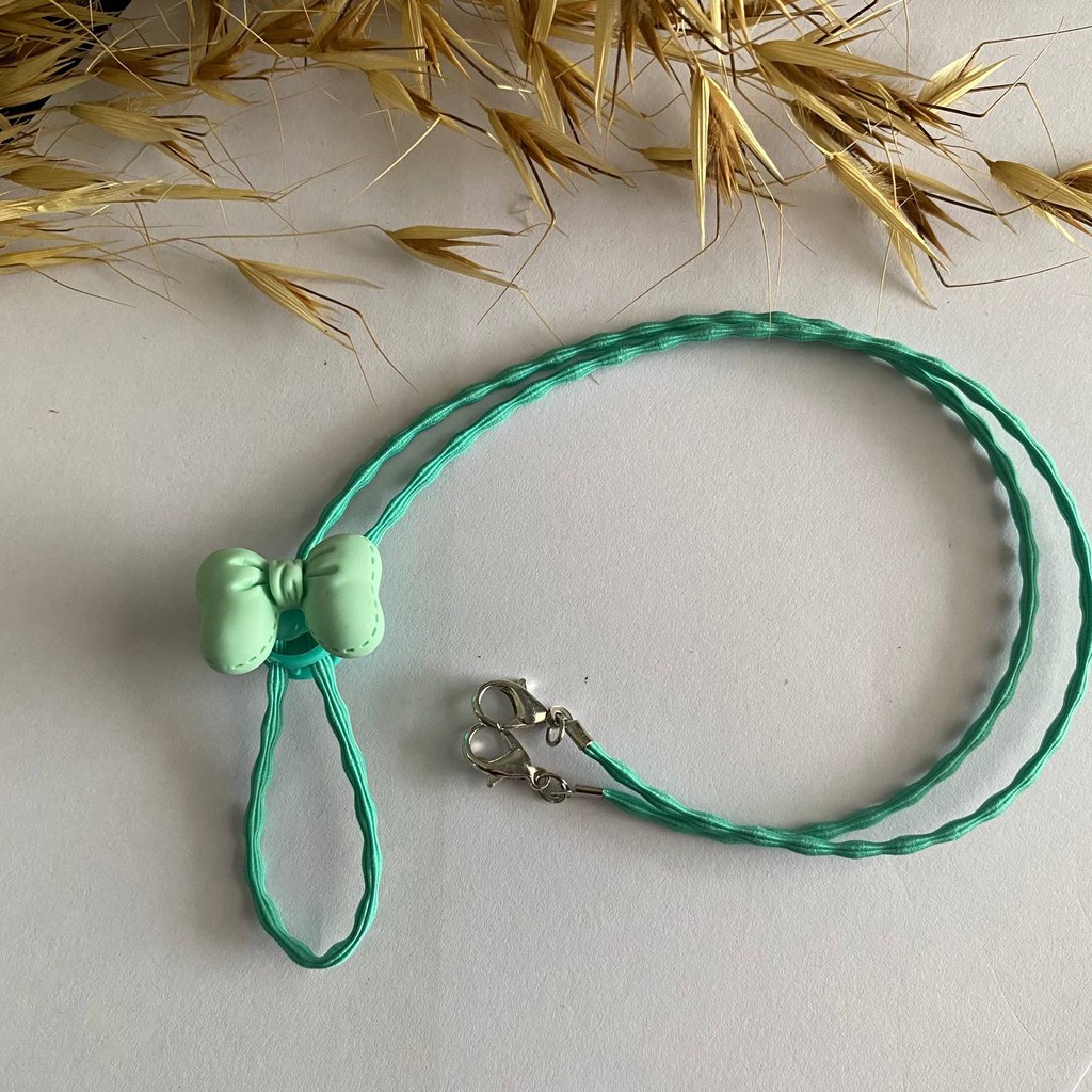 STRAP MASKER PITA GEMBUL/konektor masker/strap masker hijab/tali masker