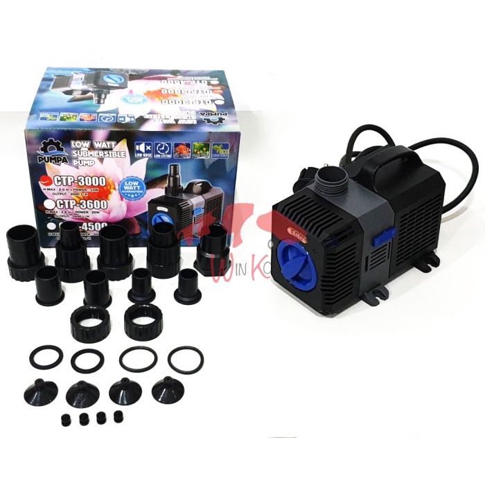 POMPA AIR POMPA CELUP KOLAM IKAN PUMPA SUBMERSIBLE PUMP CTP-3000 3000L