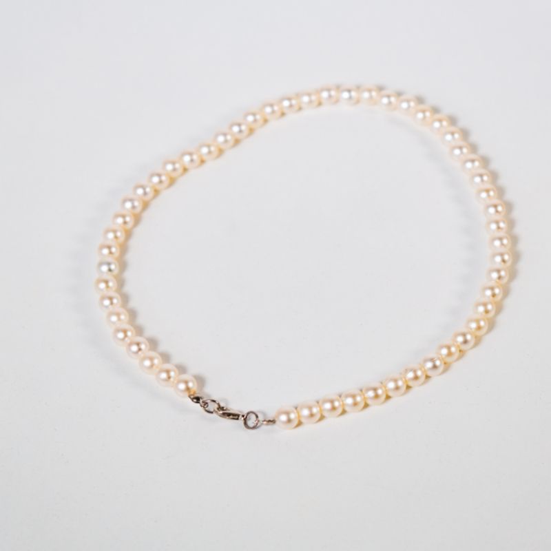 Kalung Mutiara Murah Pria Wanita 4mm 6mm 8mm dan 10mm