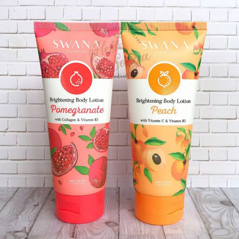 HANASUI SWANA INSTAN BRIGHTENING BODY LOTIION 100ML