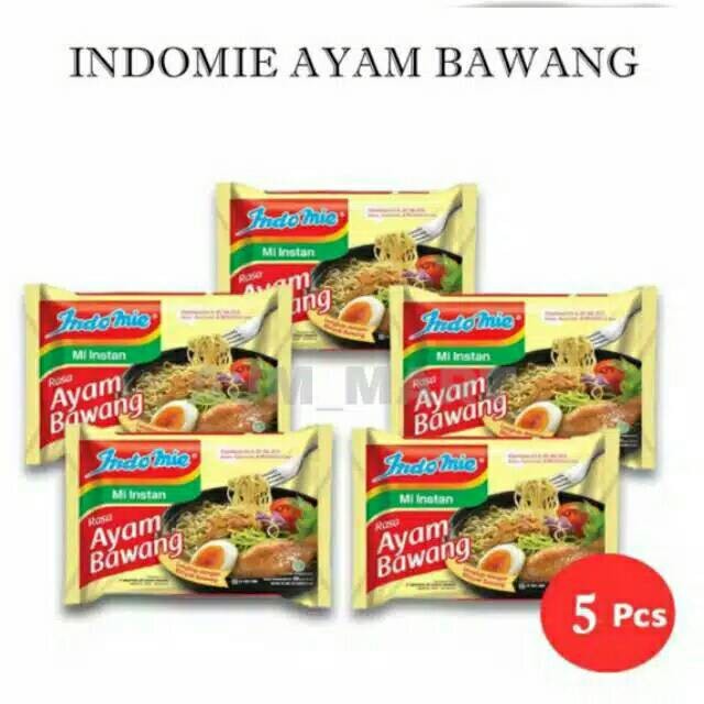 

PROMO INDOMIE AYAM BAWANG 5 PCS / MIE INSTAN