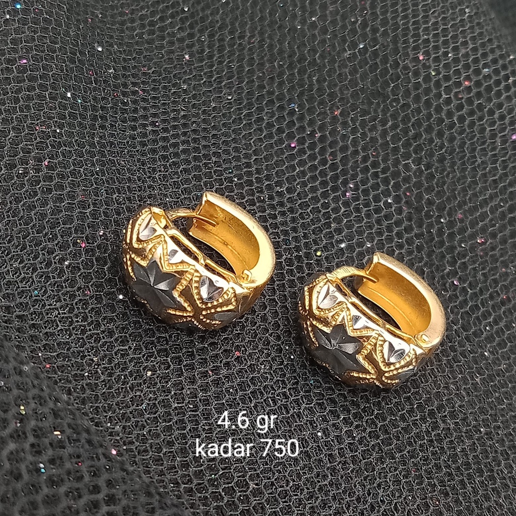 Anting emas 17K - 4.6 gr kadar 750 - 3821