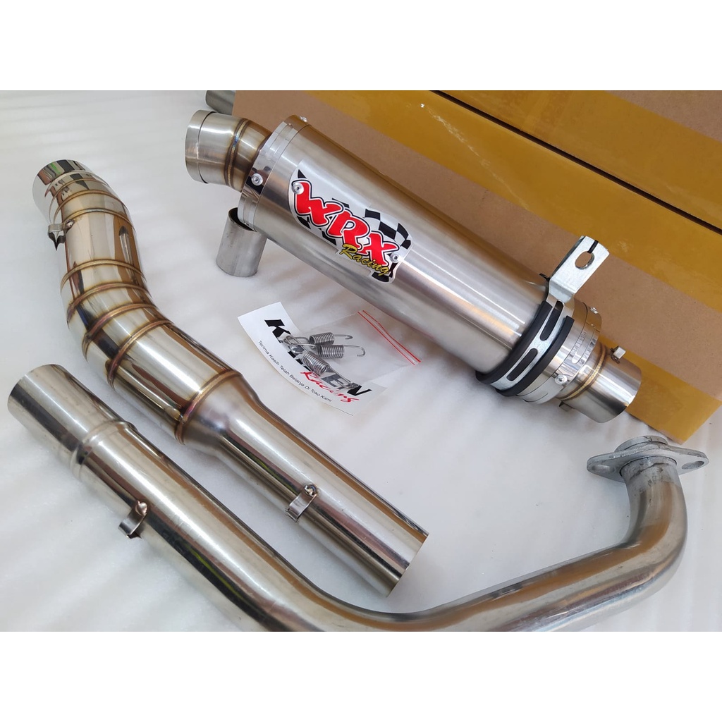 Knalpot WRX K2 Pnp Suzuki Gsx Satria Fu 150 F Fi New Injeksi Lama Old Karbu Full System Racing