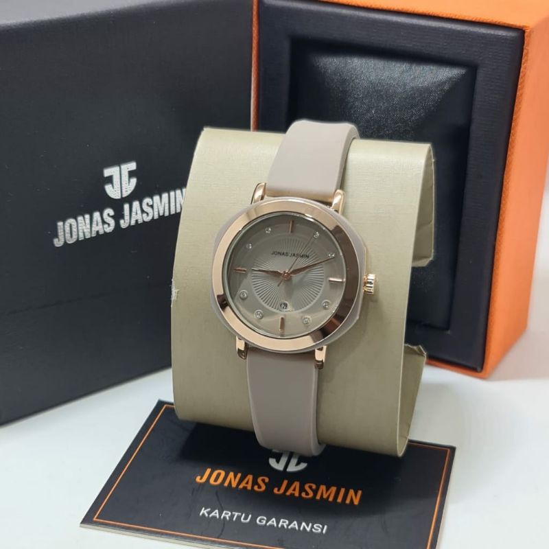 Jam Tangan Rubber Jonas Jasmin Kasual Terlaris Fashion Tahan Air