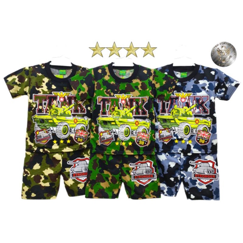 SETELAN BAJU ANAK LAKI-LAKI_ ARMY _USIA 1-10 TAHUN.
