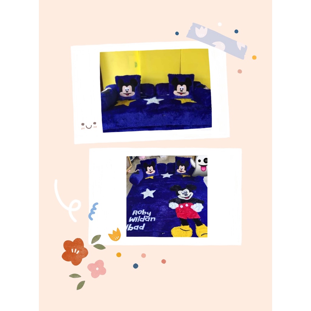 sofa bed karakter mickey