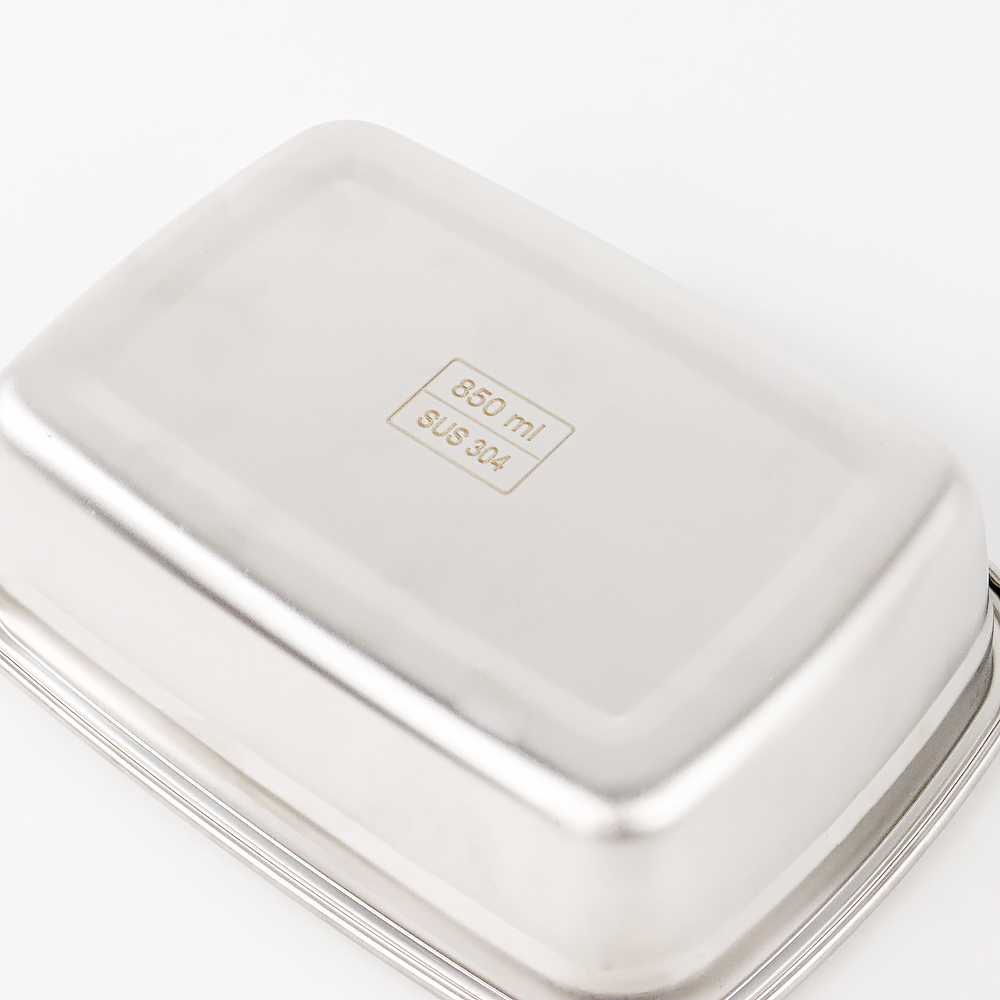 HOMEFAVOR Kotak Makan Bento Lunch Box Stainless Steel - KT273