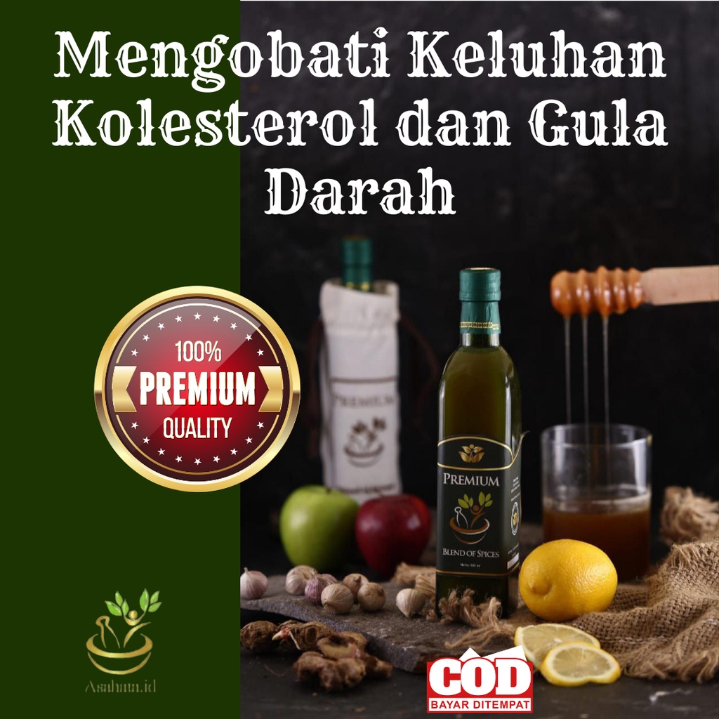 

Mengobati Keluhan Kolesterol Dan Gula Darah Alami Mengandung Madu Kesehatan - Asahata Original 500 ML
