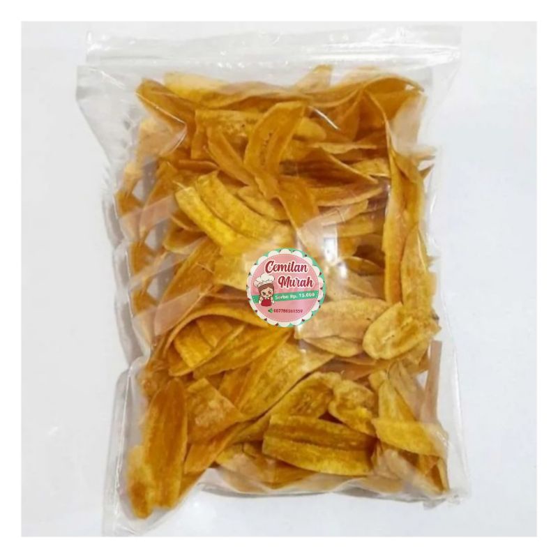 

keripik pisang gurih 500 gr keripik pisang gurih